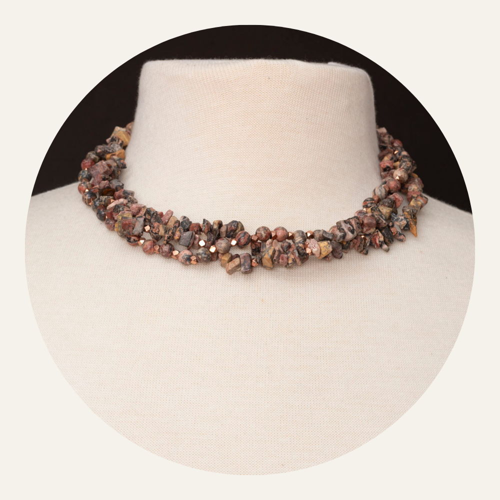 Leopardskin Jasper Necklace
