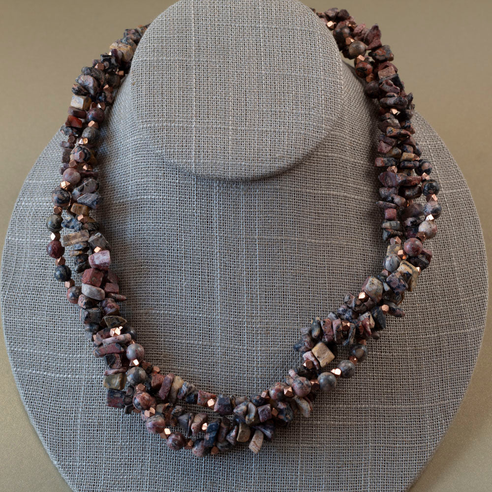 Leopardskin Jasper Necklace