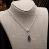 lapis and sterling silver necklace