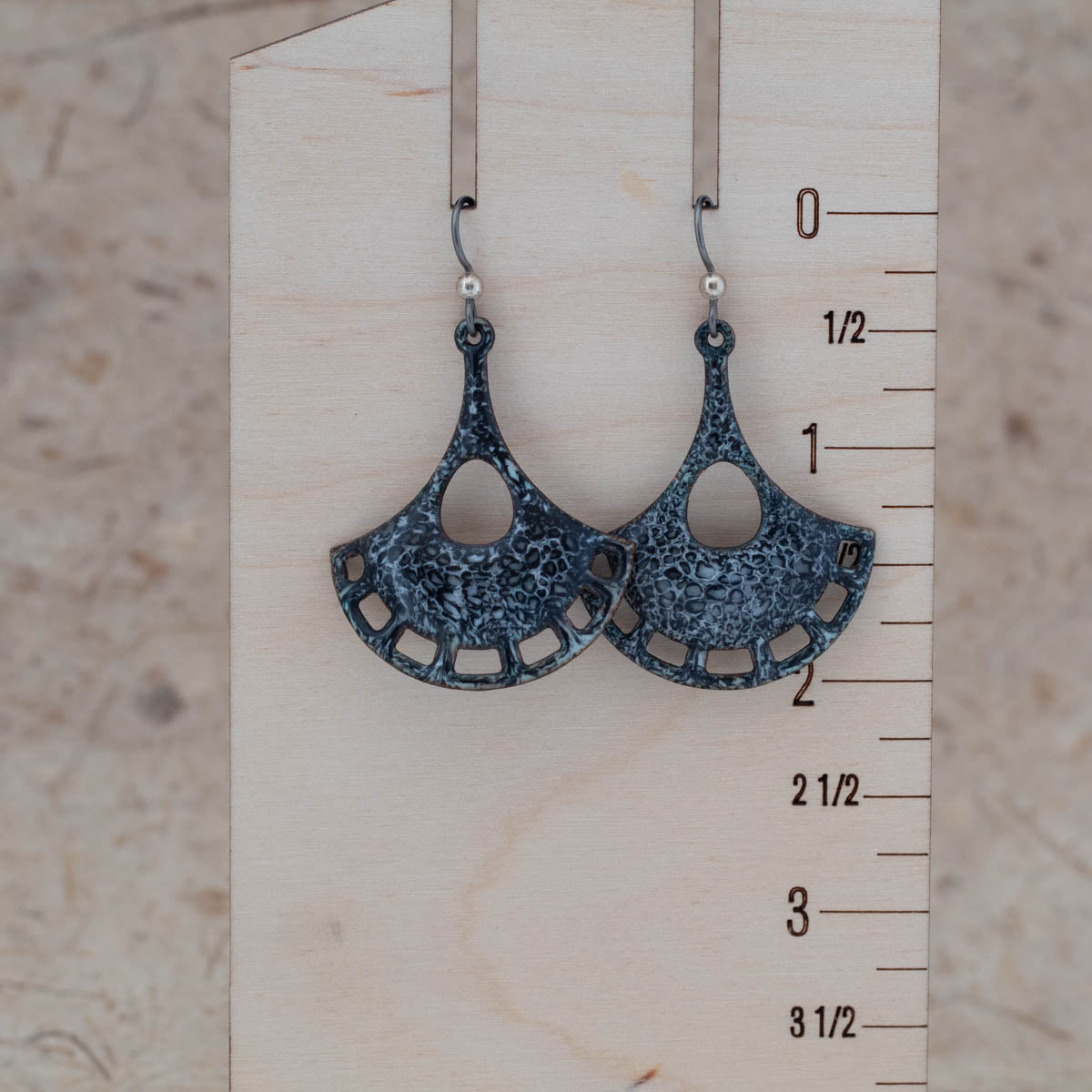 Eclipse Fan Earrings