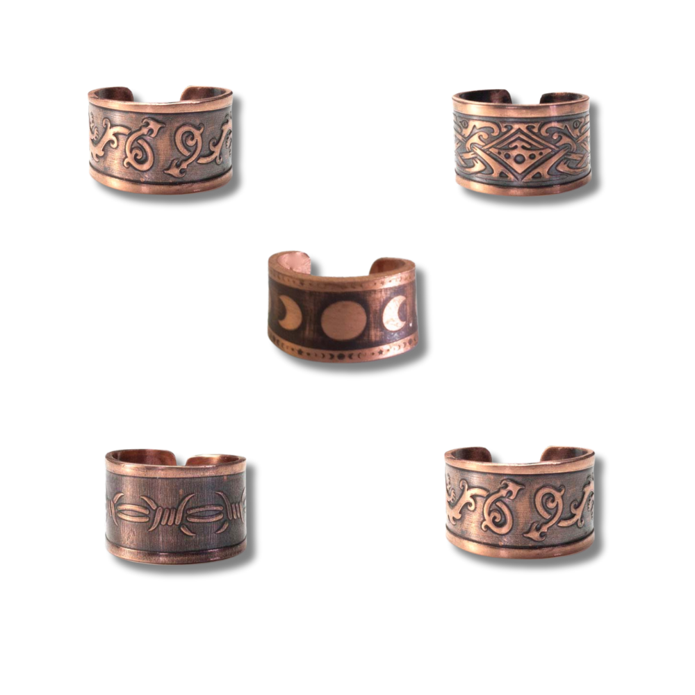 Copper Ear Cuffs – Assorted Designs