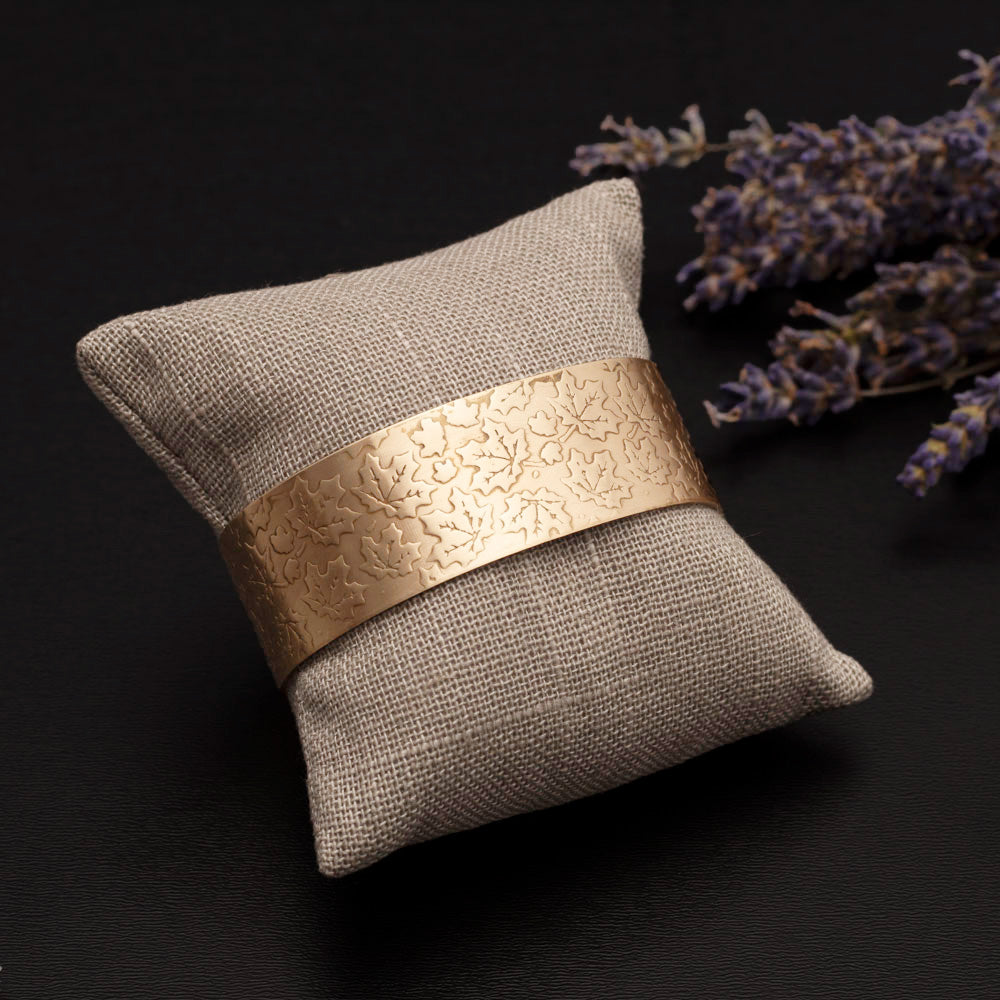 Maple Leaves Cuff Bracelet