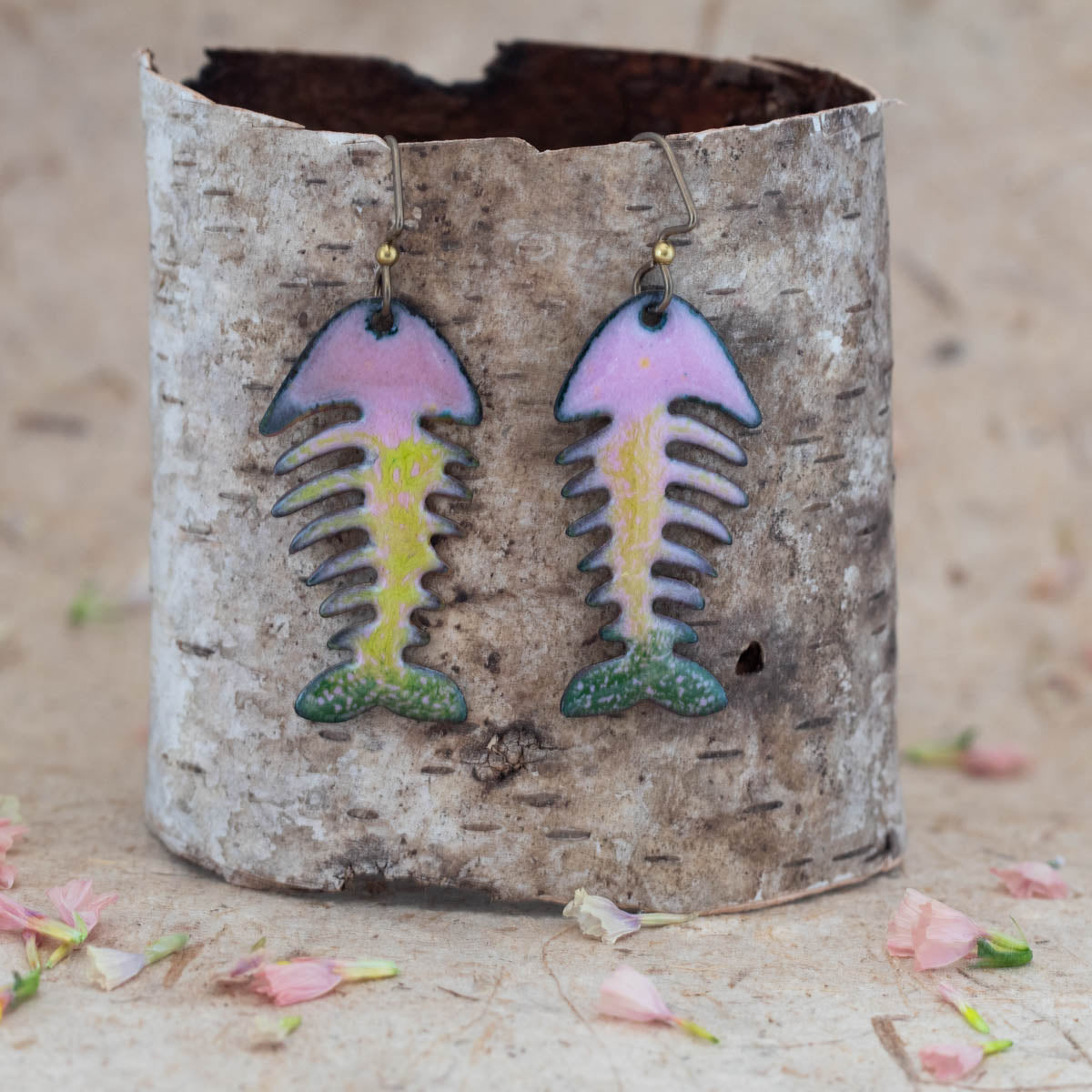 Candyfish Enamel Earrings