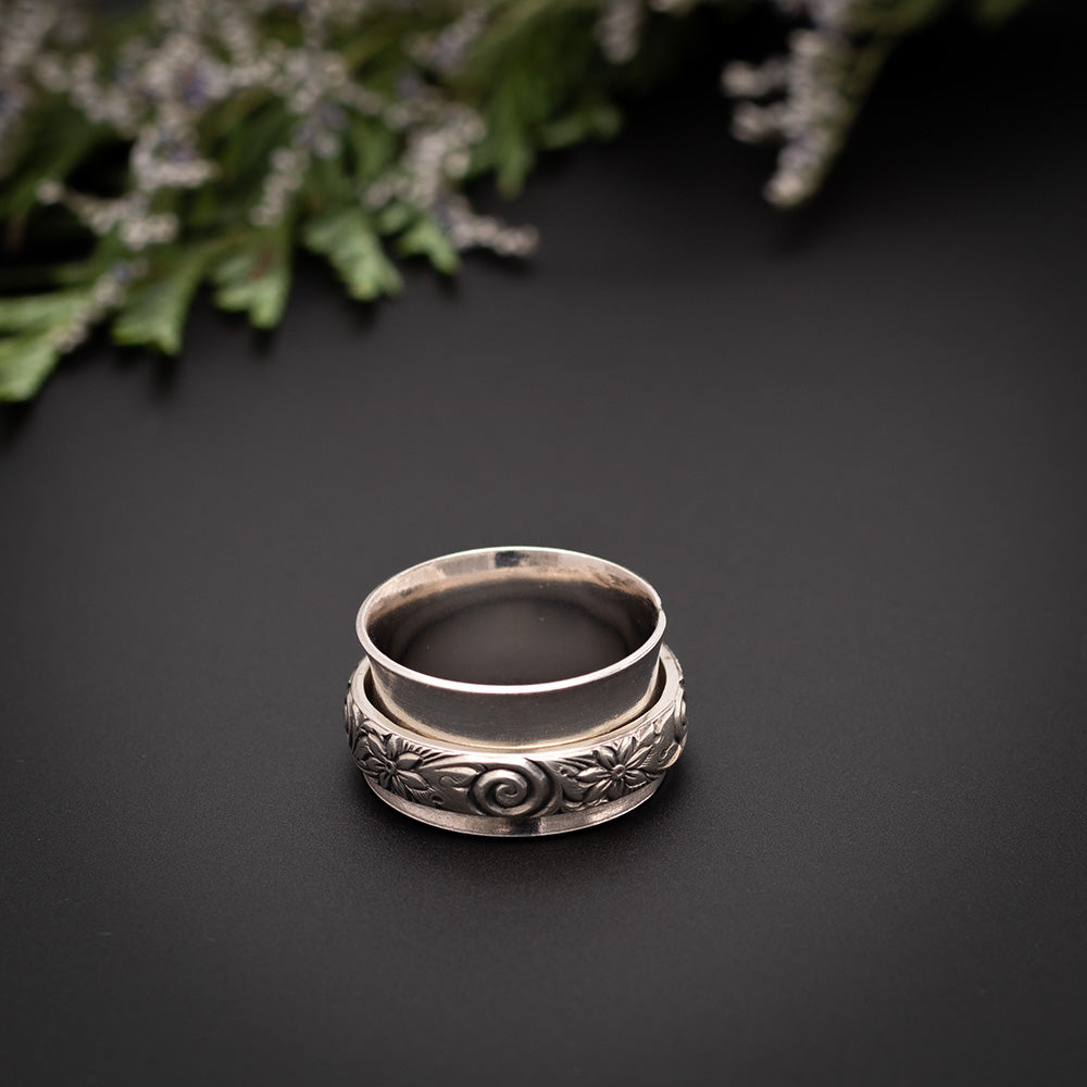Sterling Silver Spinner Ring