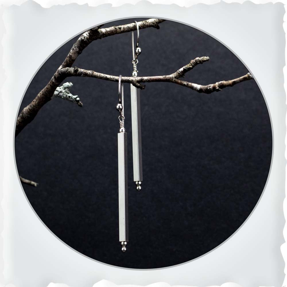 Sterling Silver Minimalist Earrings~Medium