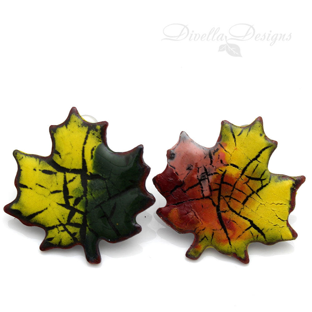 maple leaf studs