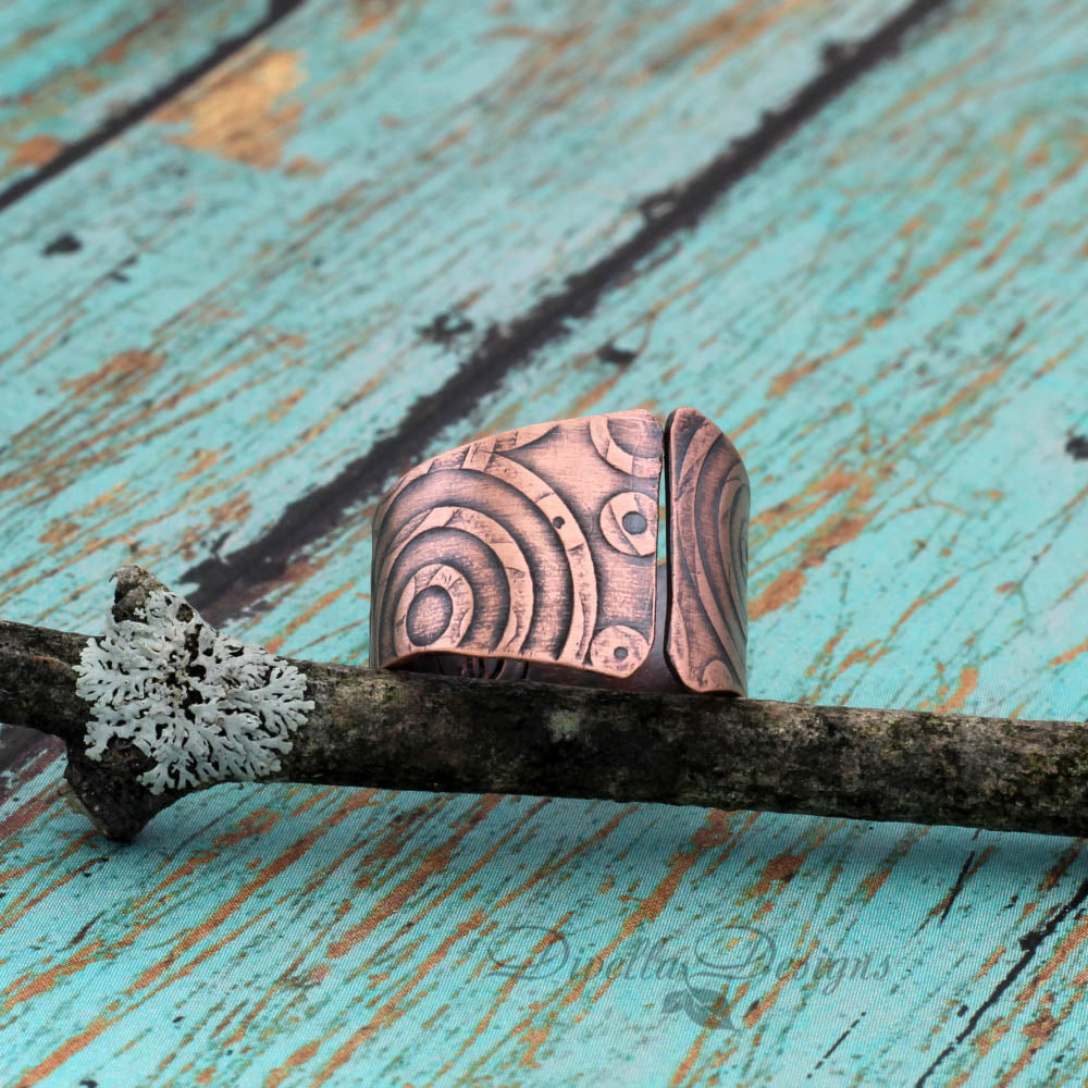 Copper Boho Ring