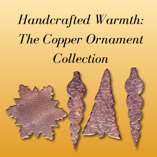 Handcrafted Warmth: The Copper Ornament Collection