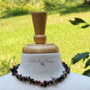 Black Lip Chip and Carnelian necklace