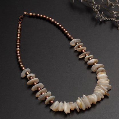 Pearl and Mother of Pearl Necklace