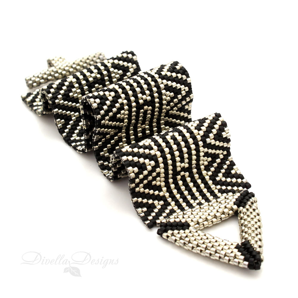 Symmetry Beaded Cuff