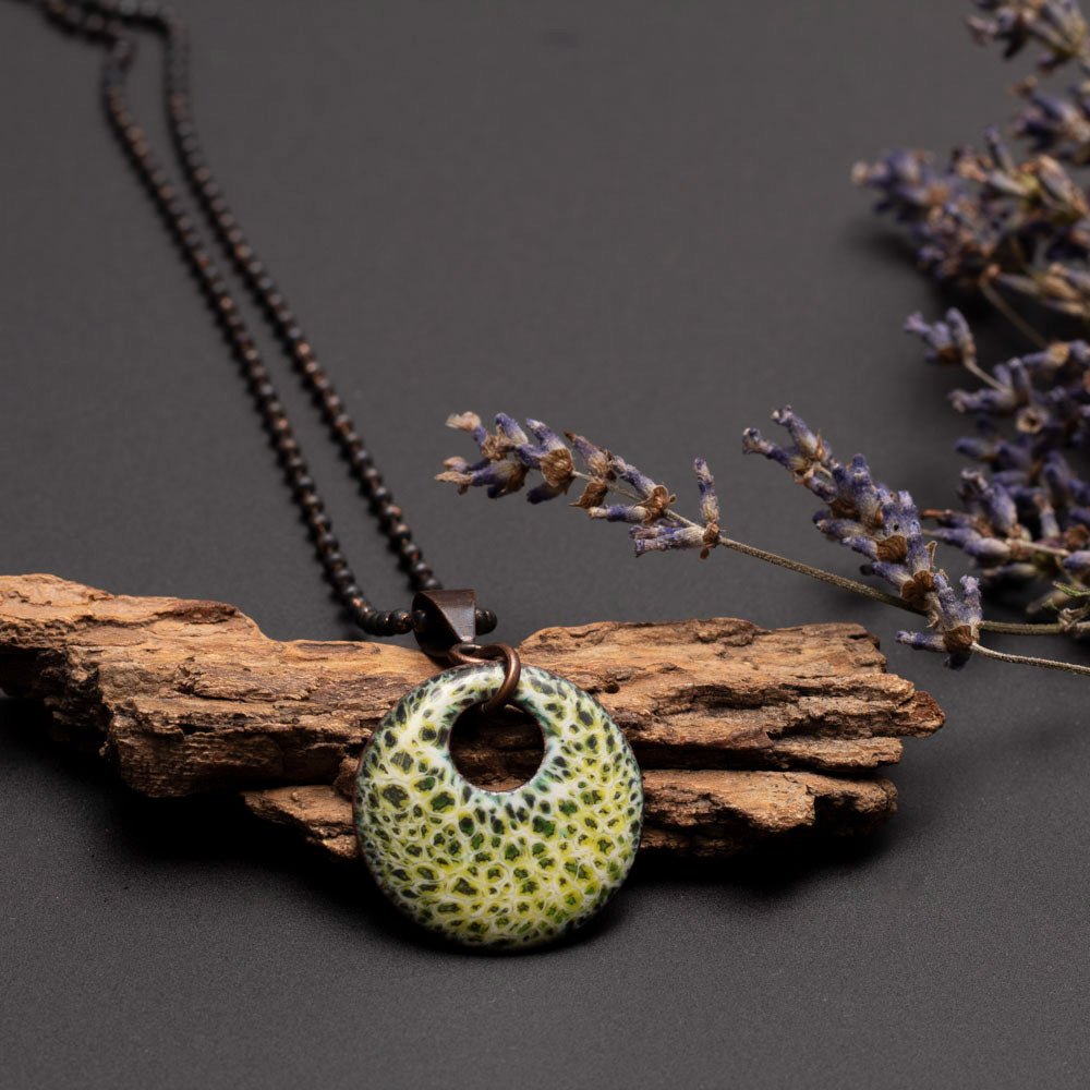 Small Lichen Neckalce