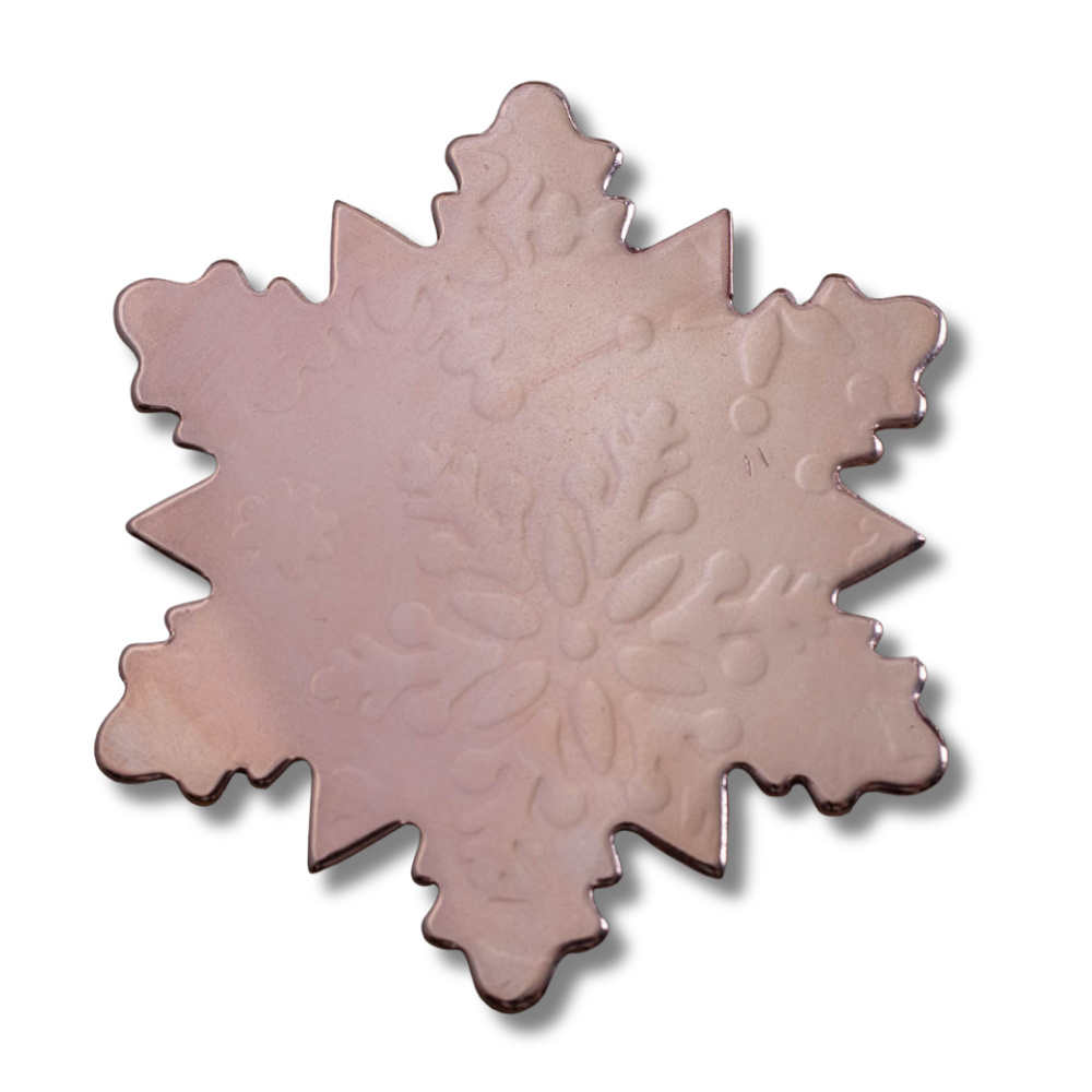Copper Snowflake Ornament — Second