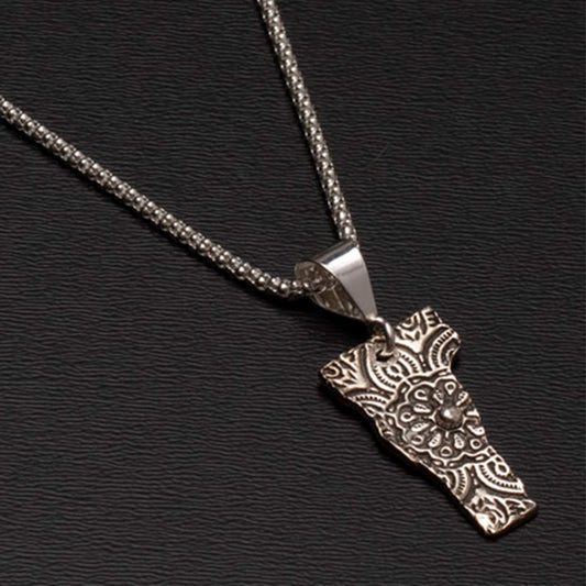 fine silver vermont necklace