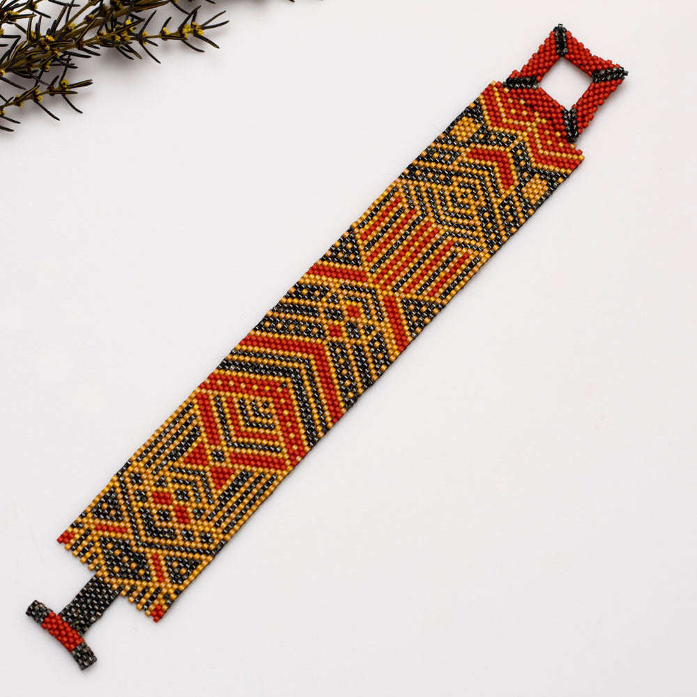 Peyote Stitch Cuff