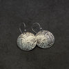 Silver Magic Mushroom Earrings