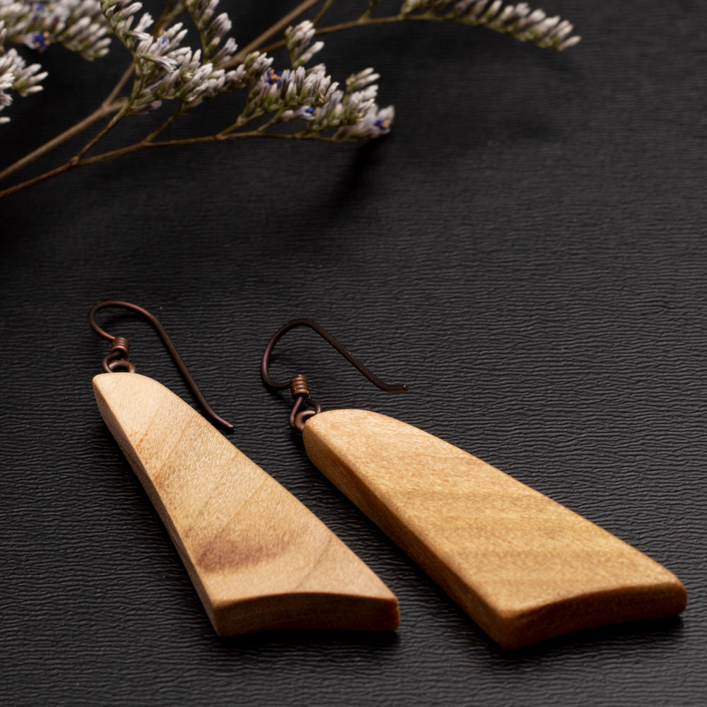 maple earrings