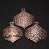 copper holiday ornaments