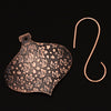 copper maple leaf ornament