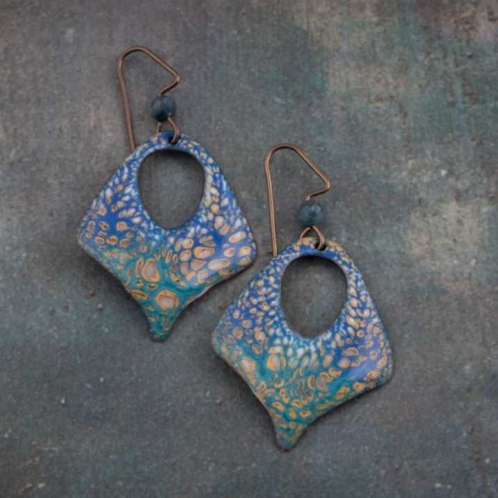 Summertime Enamel Earrings