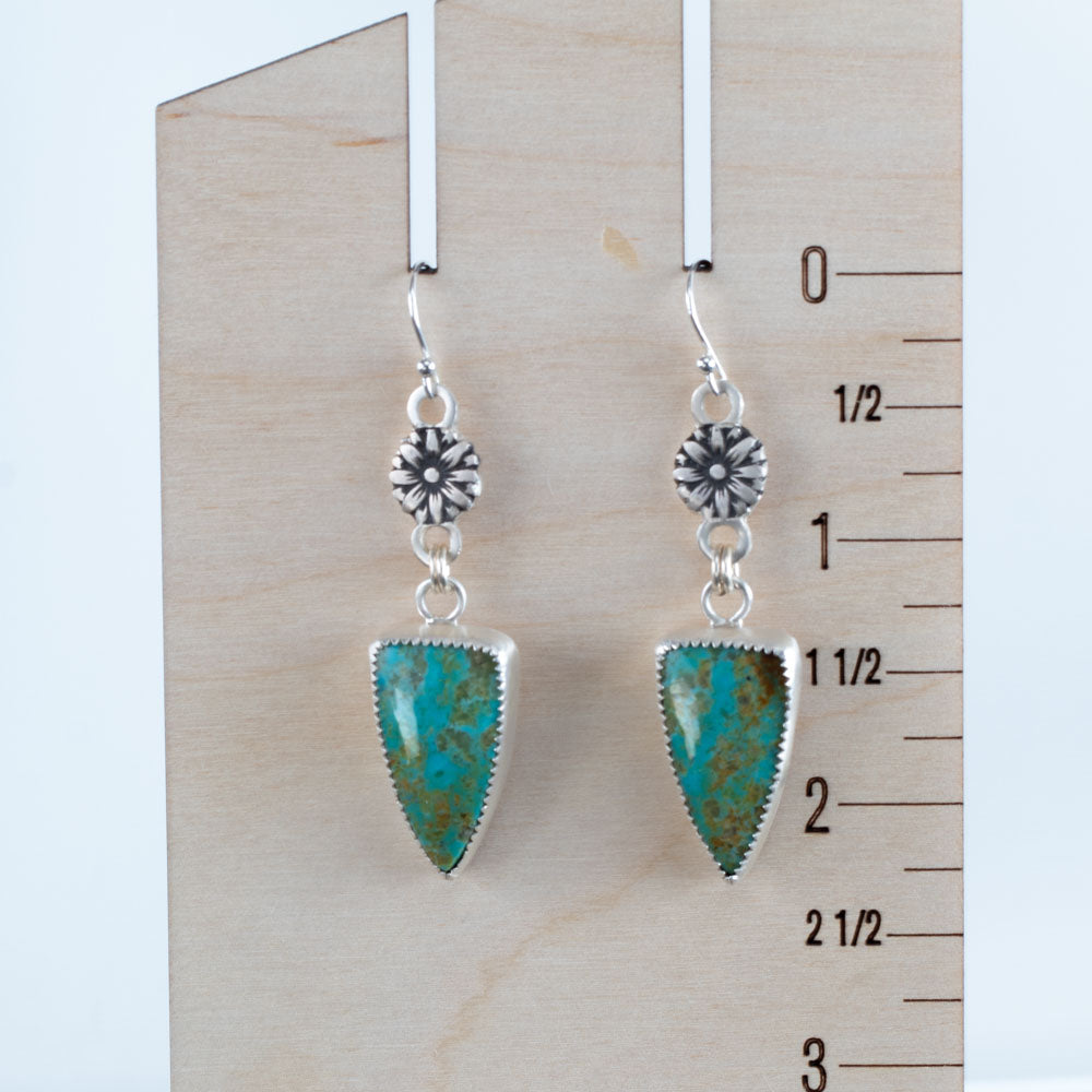 Turquoise & silver Earrings