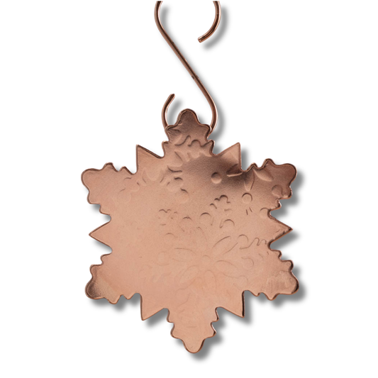 Copper Snowflake Ornament — Second