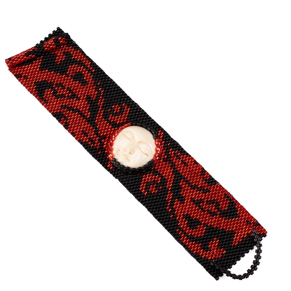 Pele Beaded Cuff