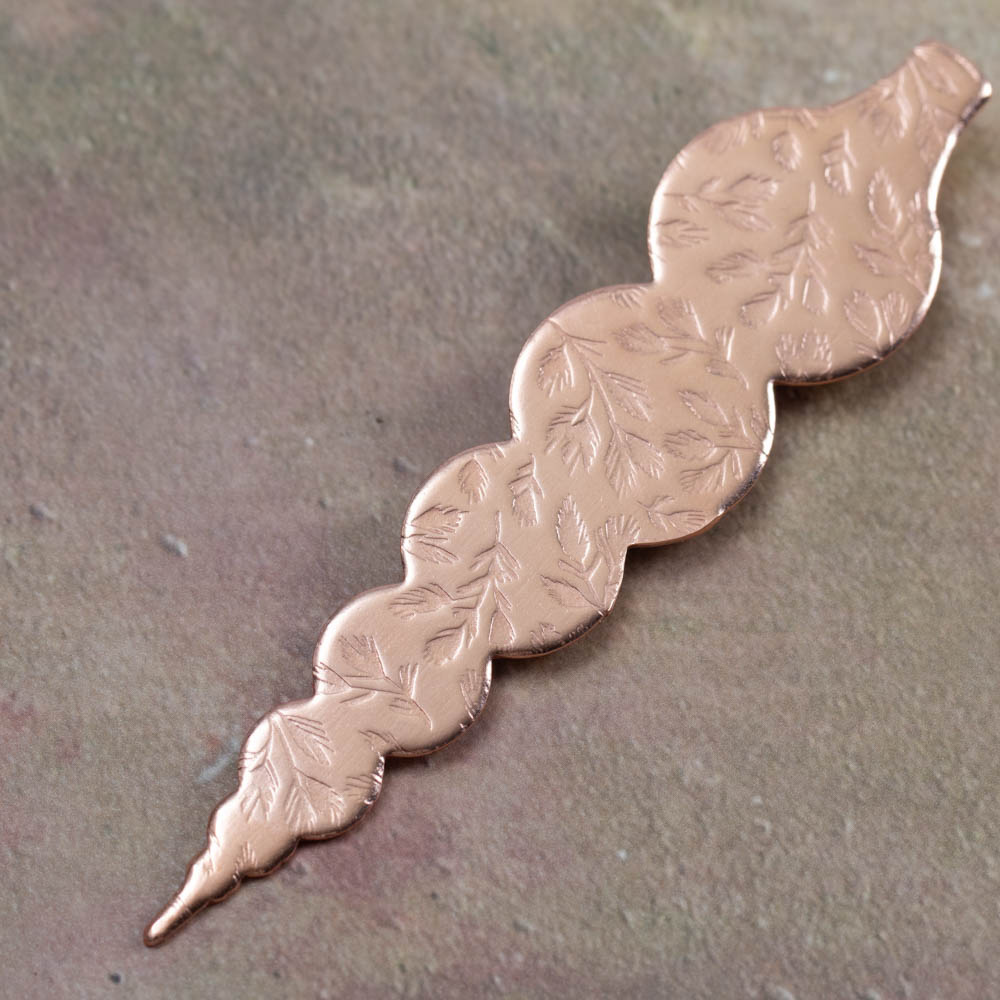 Evergreen Copper Bauble Ornament
