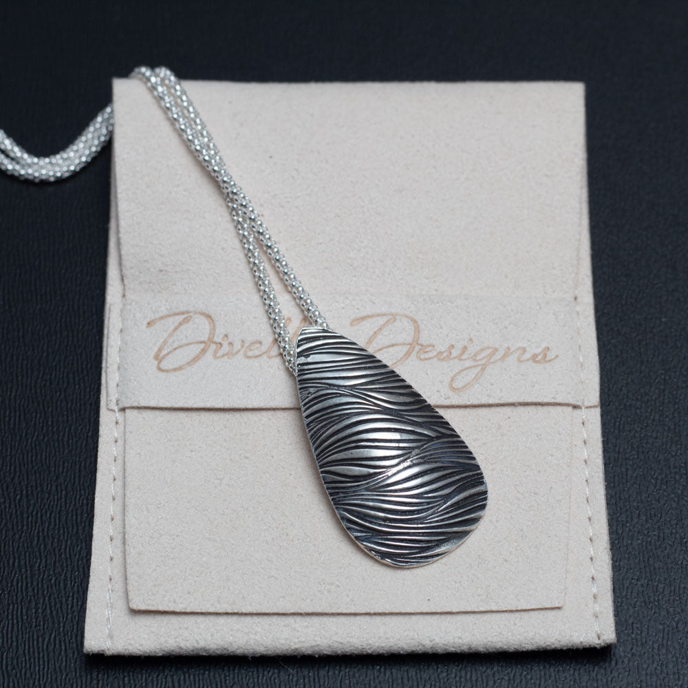 Waves Silver Necklace