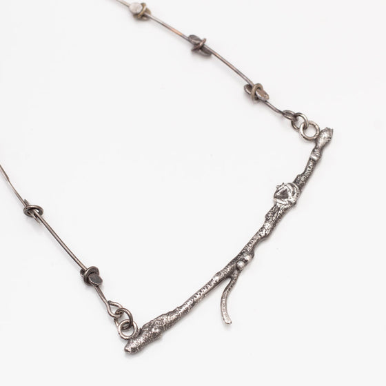 Silver Branch Necklace