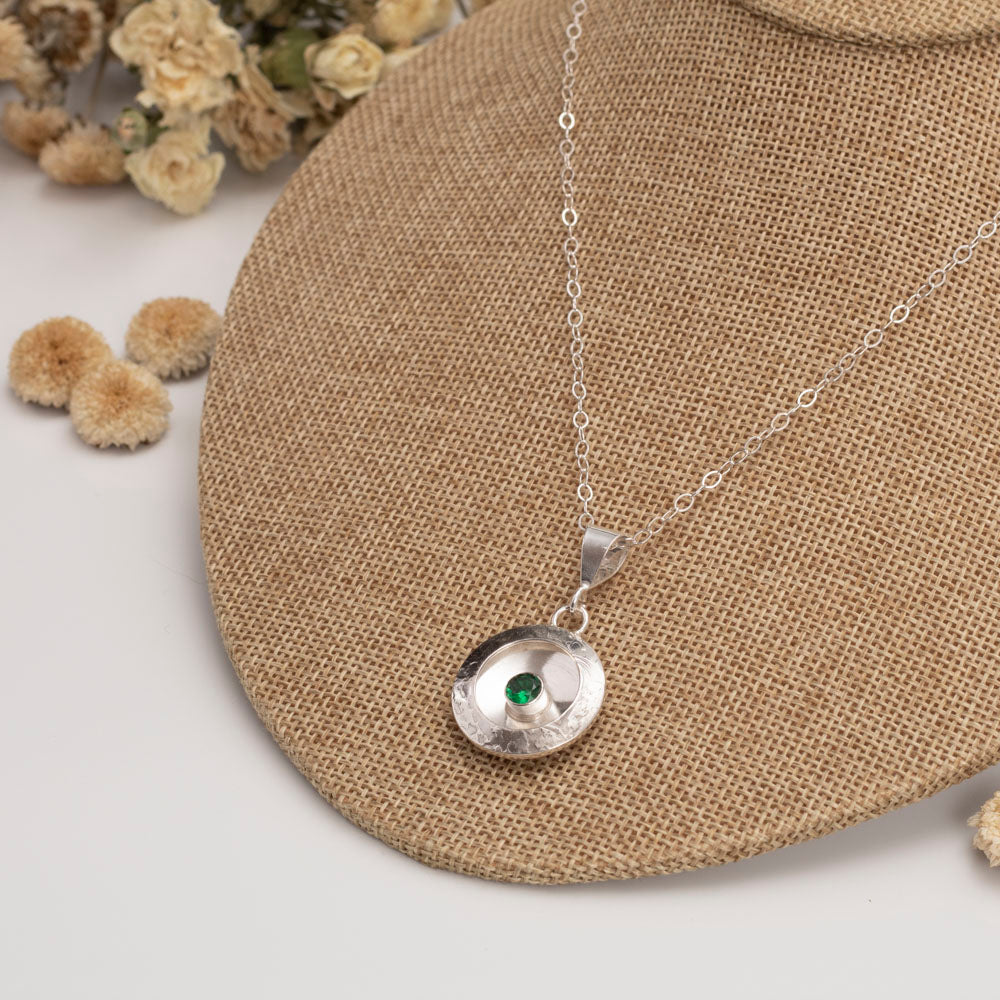 May Birthstone Necklace