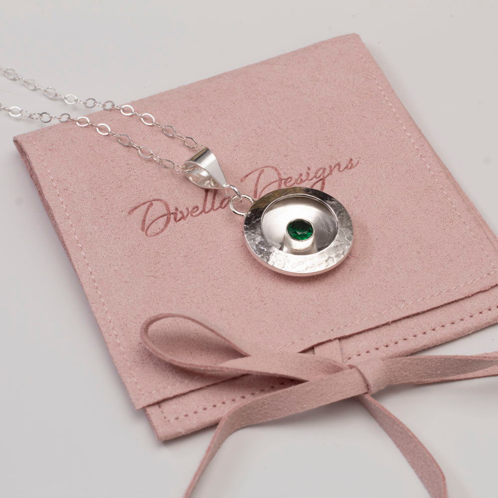 May Birthstone Necklace