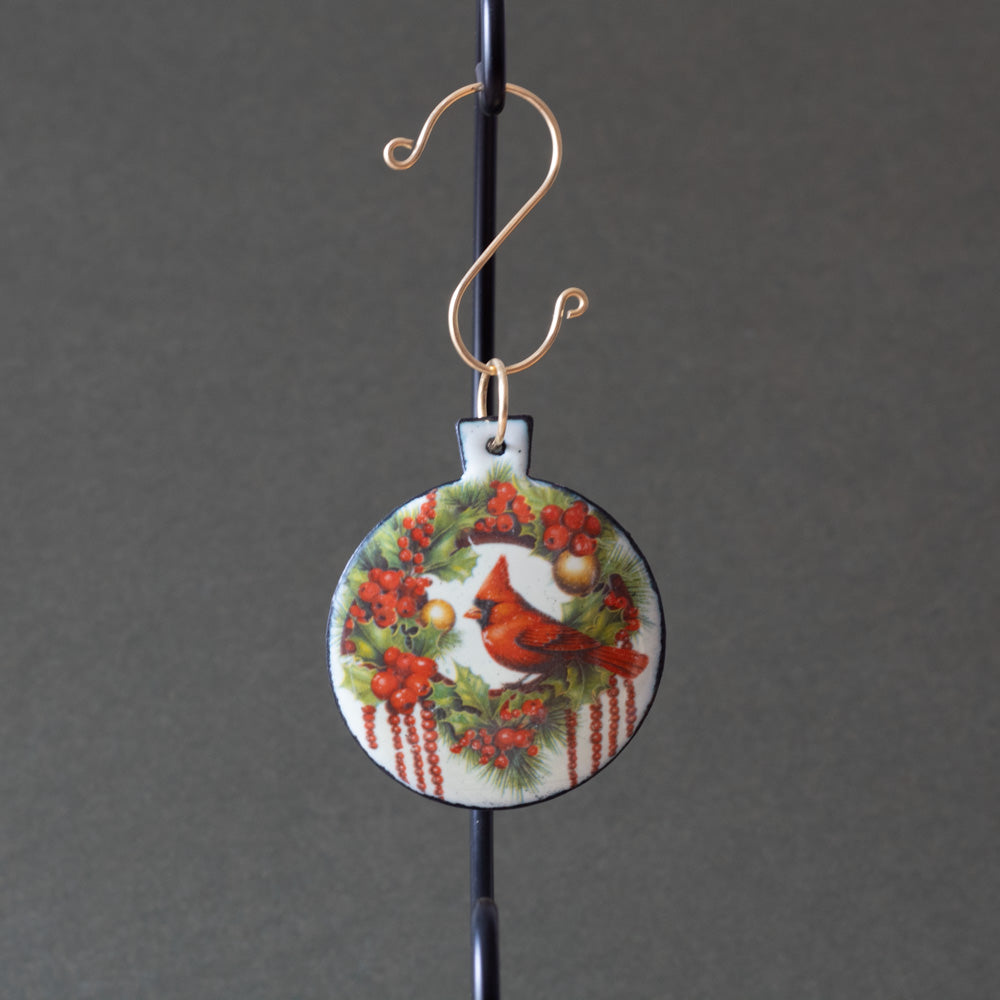 Handmade Enamel Christmas Ornaments