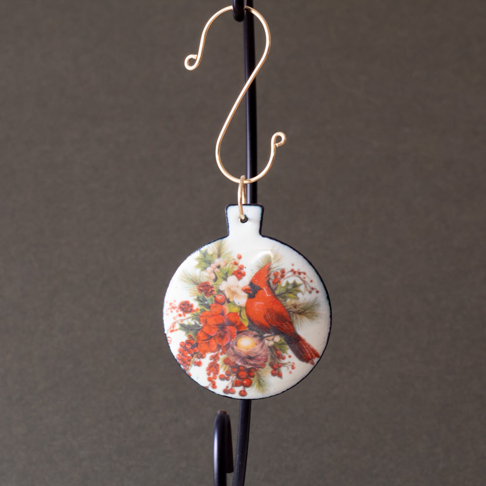 Handmade Enamel Christmas Ornaments