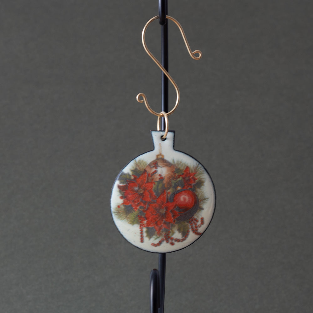 Handmade Enamel Christmas Ornaments
