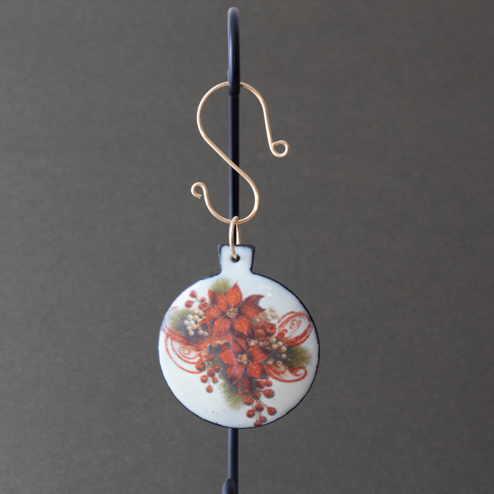 Handmade Enamel Christmas Ornaments