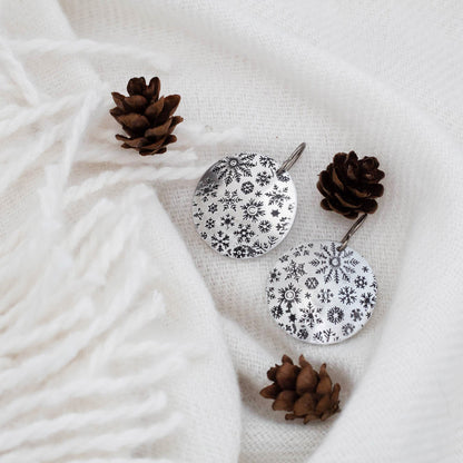Snowflake Sky Earrings