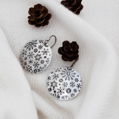 Snowflake Sky Earrings