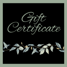  Gift Certificate