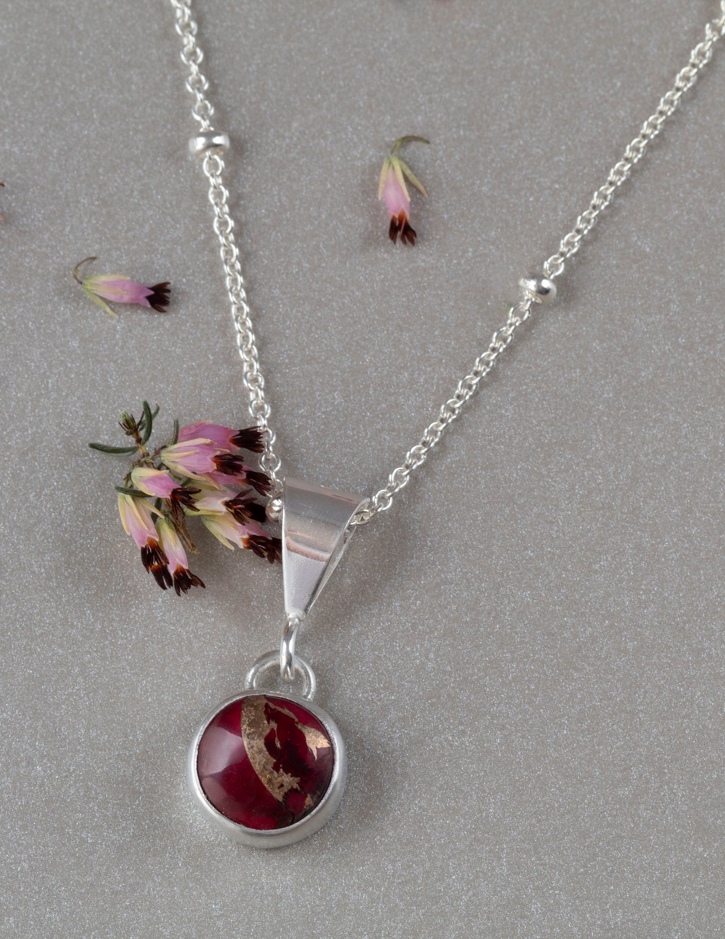 Dainty Dahlia Necklace