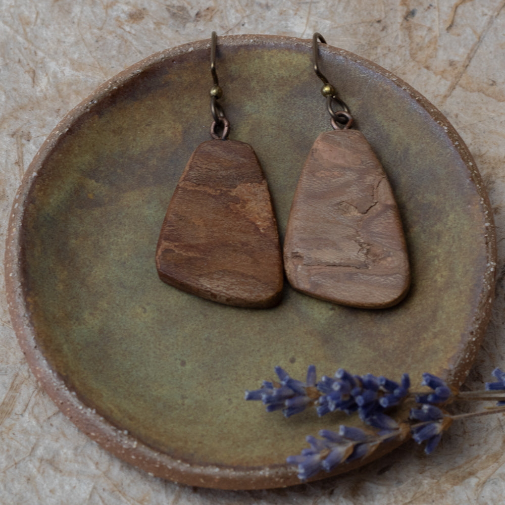 Woodland Grain Earrings
