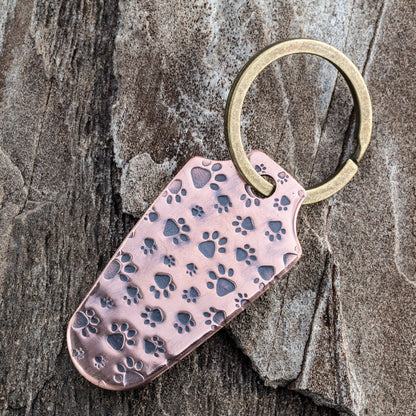 Copper Keychain