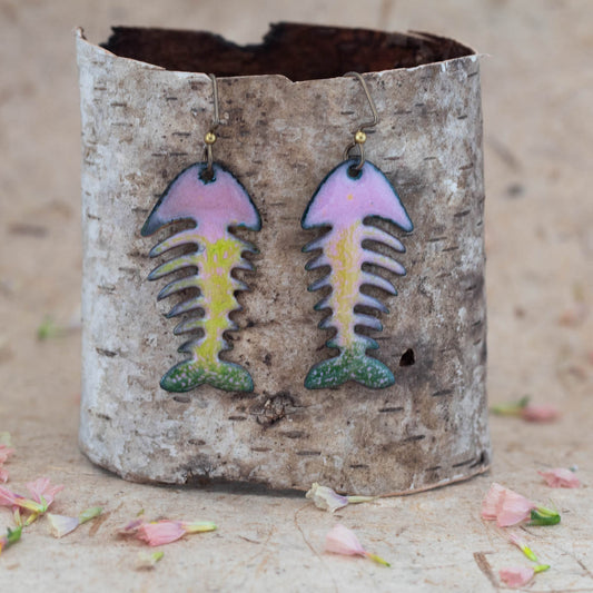Candyfish Enamel Earrings