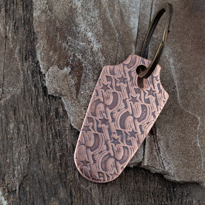 Copper Keychain