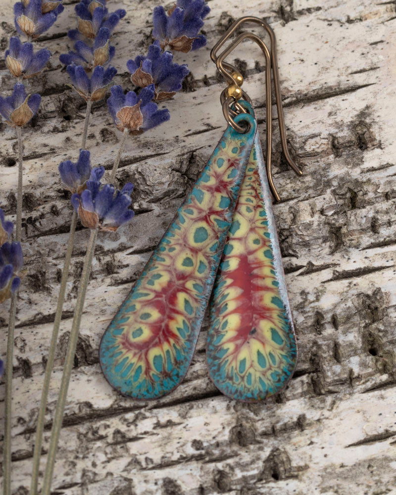 Wild Spirit Teardrop Earrings