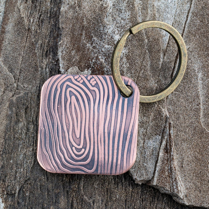 Copper Keychain