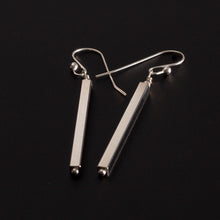  Sterling Silver Minimalist Earrings~Long