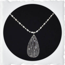  Fine Silver Raindrops Necklace