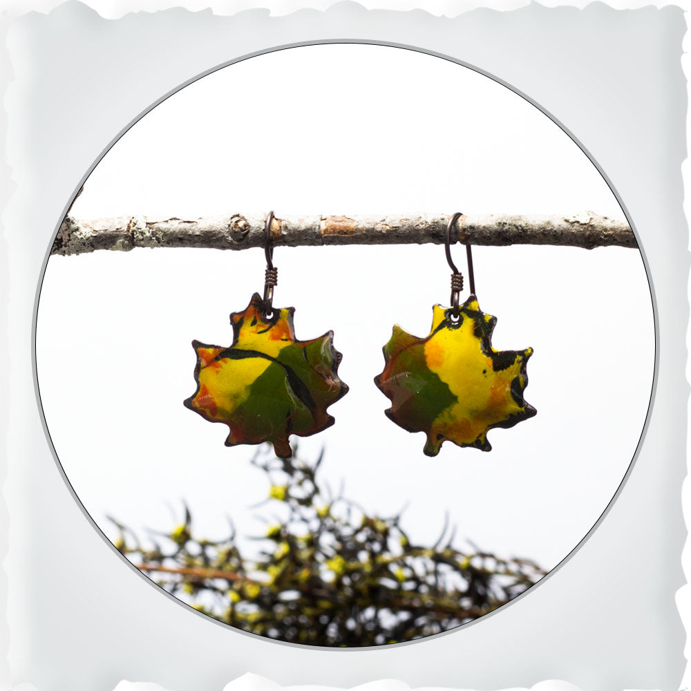 Maple Leaf Earrings