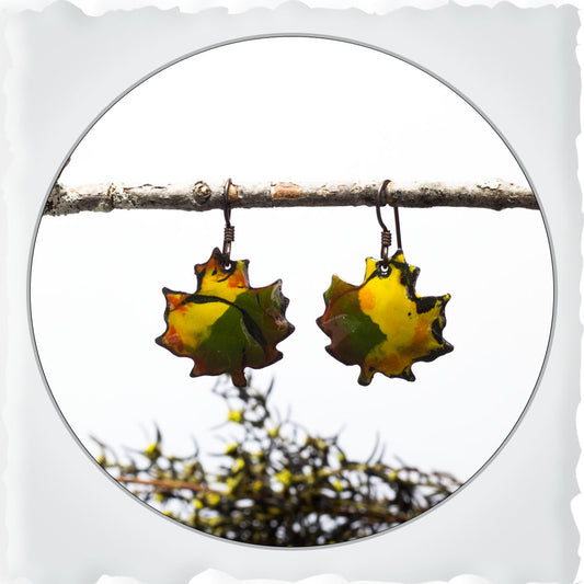 Maple Leaf Earrings